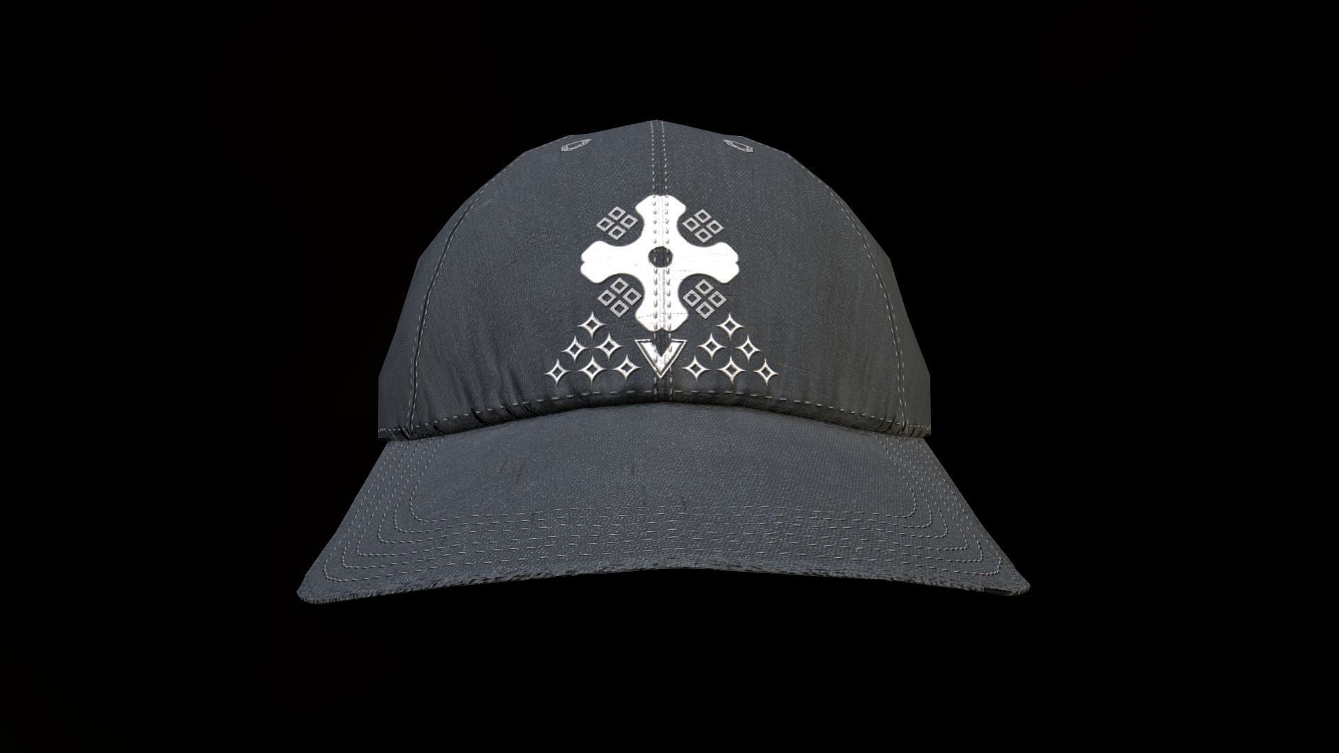 NY Cap 3D model_1