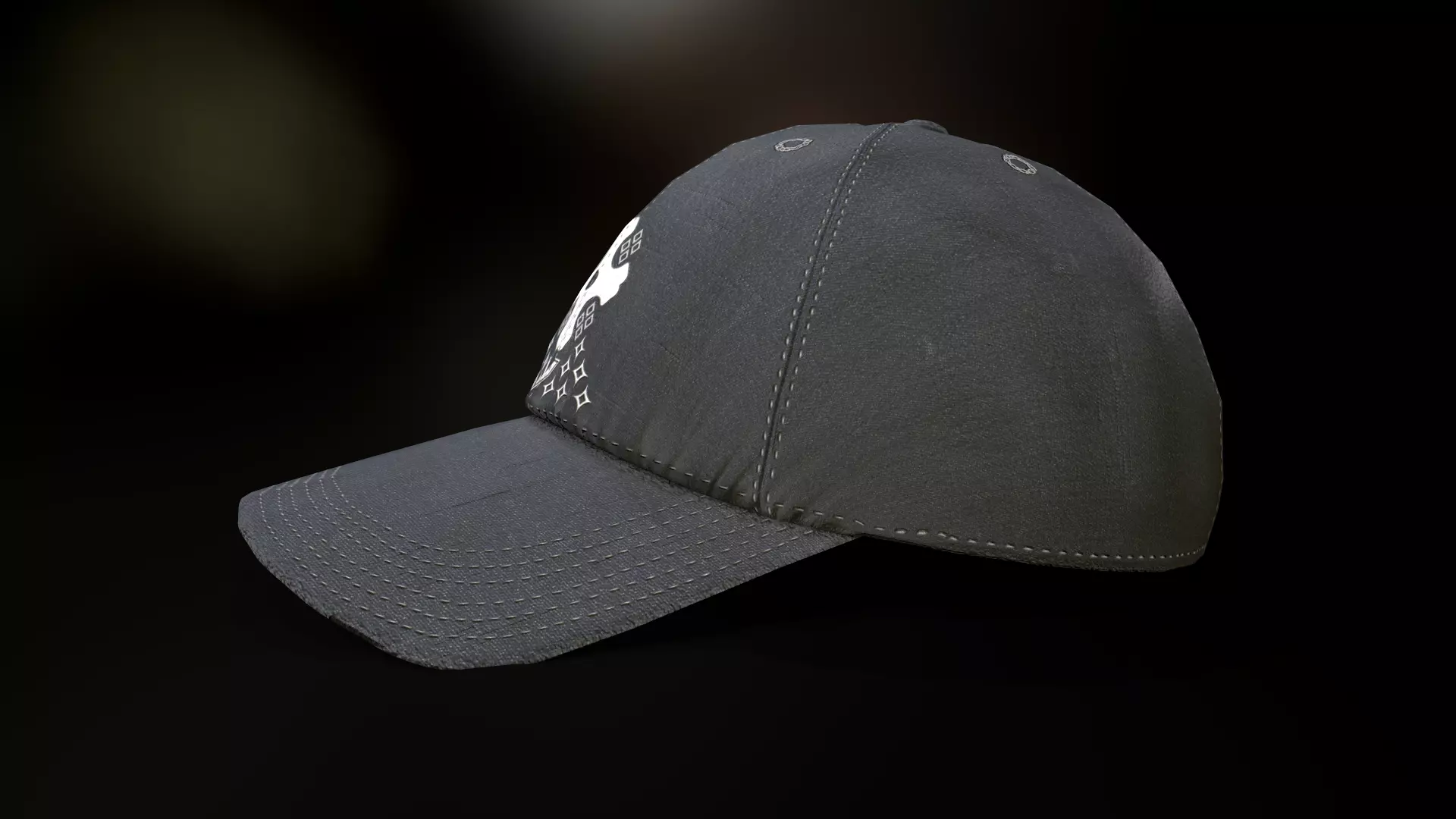 NY Cap 3D model_0
