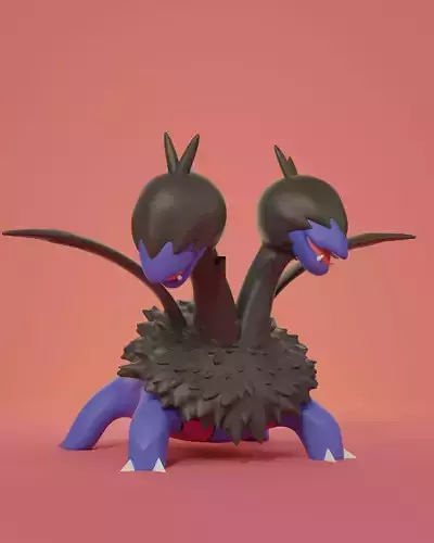 pokemon zweilous 3D print model