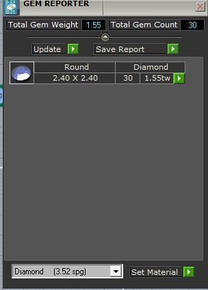 Diamond Bangle Bracelet 0823 3D print model_5