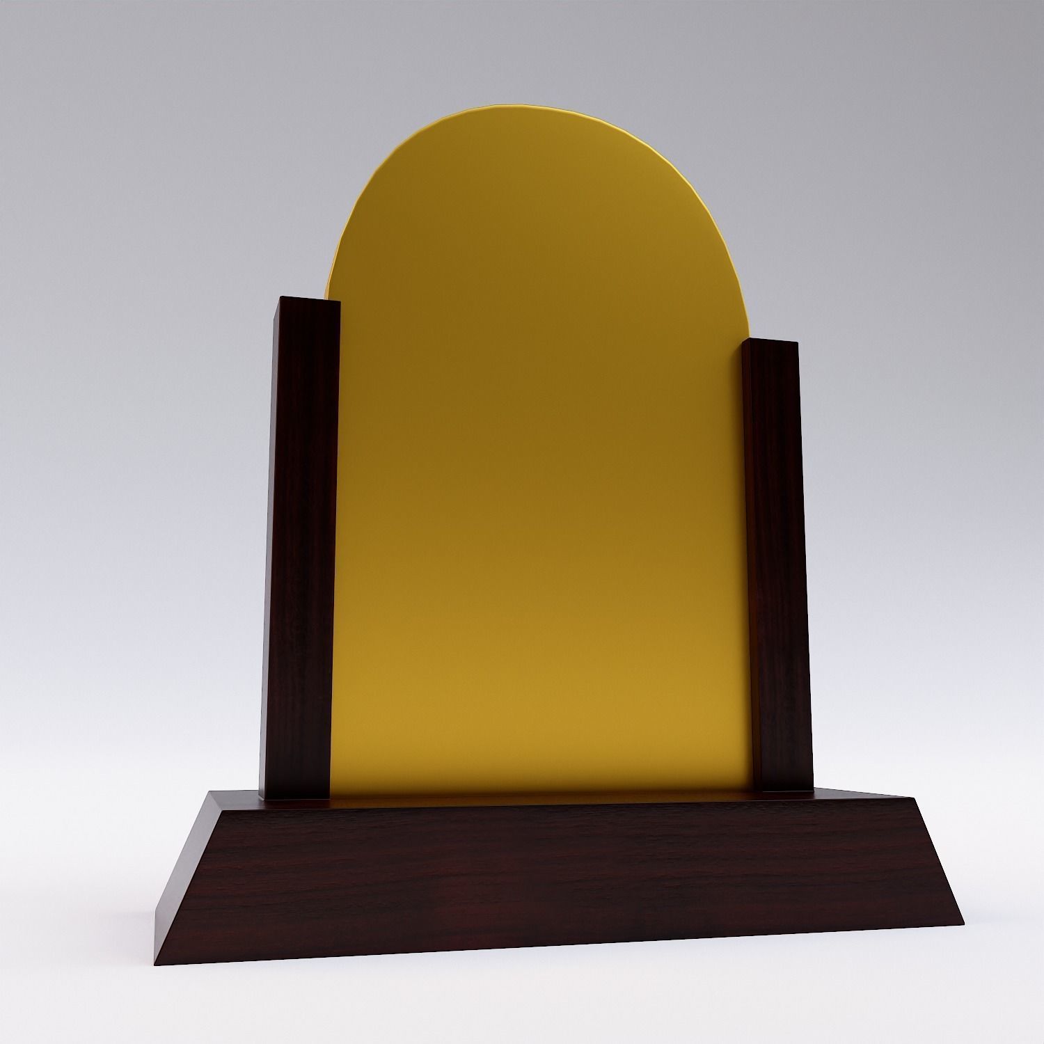Trophy Cup award 3dmodel Low-poly 3D model_3