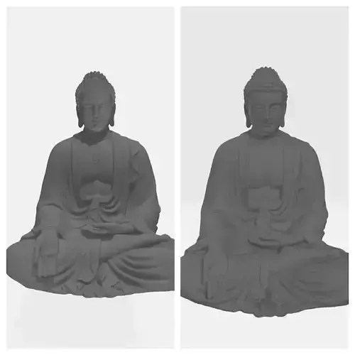Gautama Buddha 3D Model