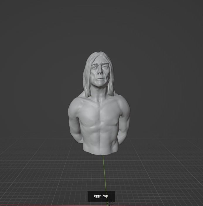 Rock Music Legens 3D Model Collection_9