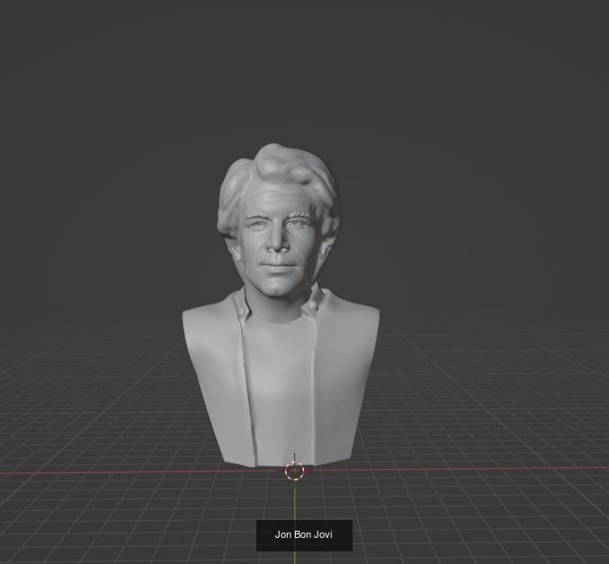 Rock Music Legens 3D Model Collection_11