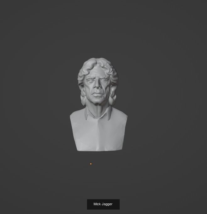 Rock Music Legens 3D Model Collection_8