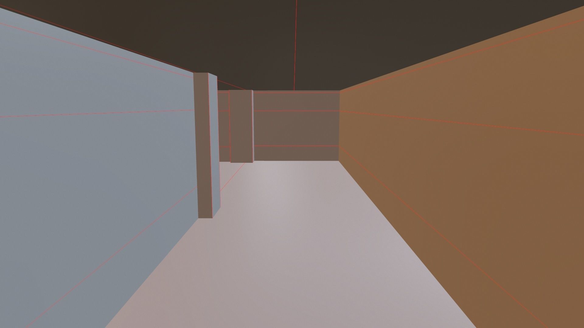 abandoned courthouse V2 Low-poly 3D model_20