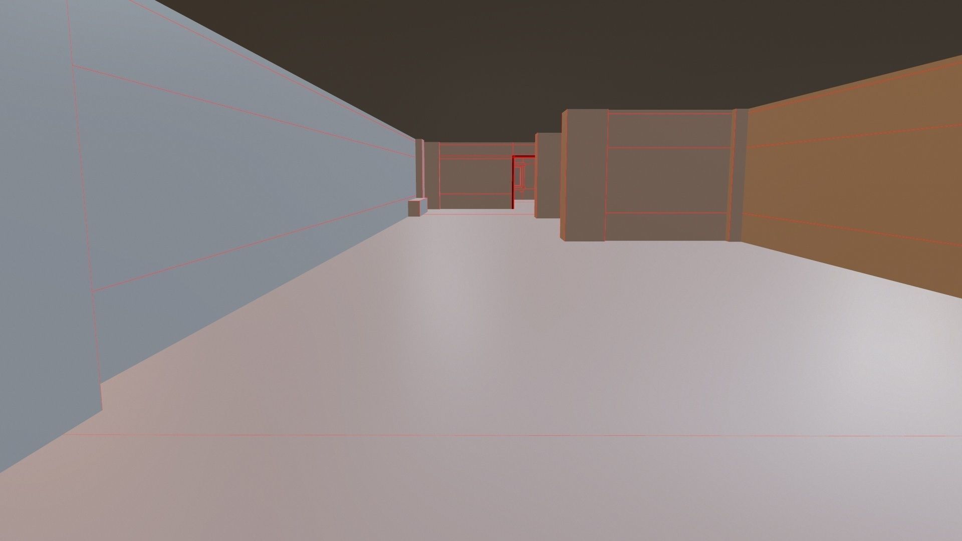 abandoned courthouse V2 Low-poly 3D model_21