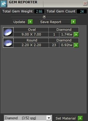 Peg Head Setting Bridal Set 1133 3D print model_5