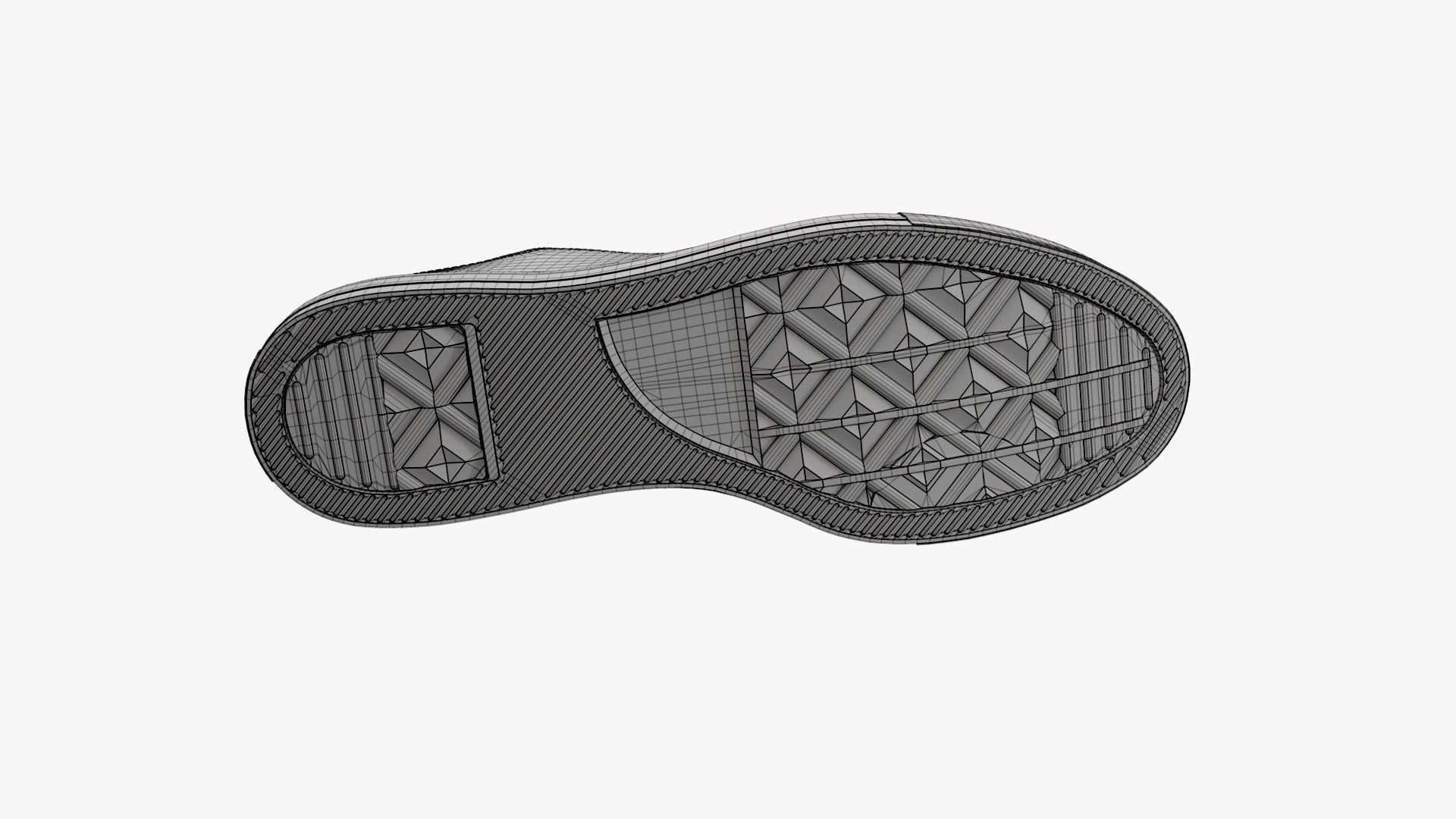 Chuck Taylor All Star Classic Low Top Cream 3D model_13