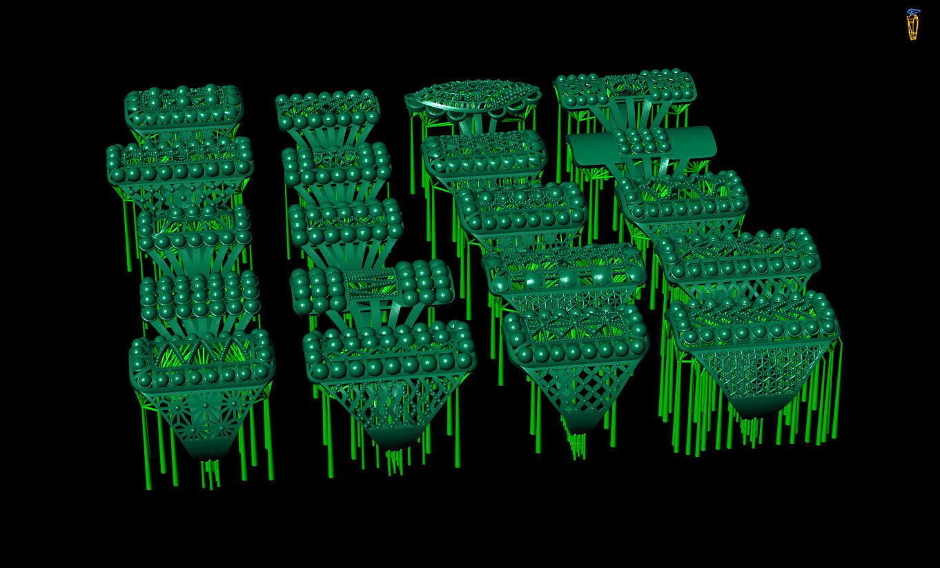 ring gold Jewelery 3D print model 3D print model_12