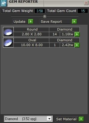 Oval Cluster Ring 1140 3D print model_5