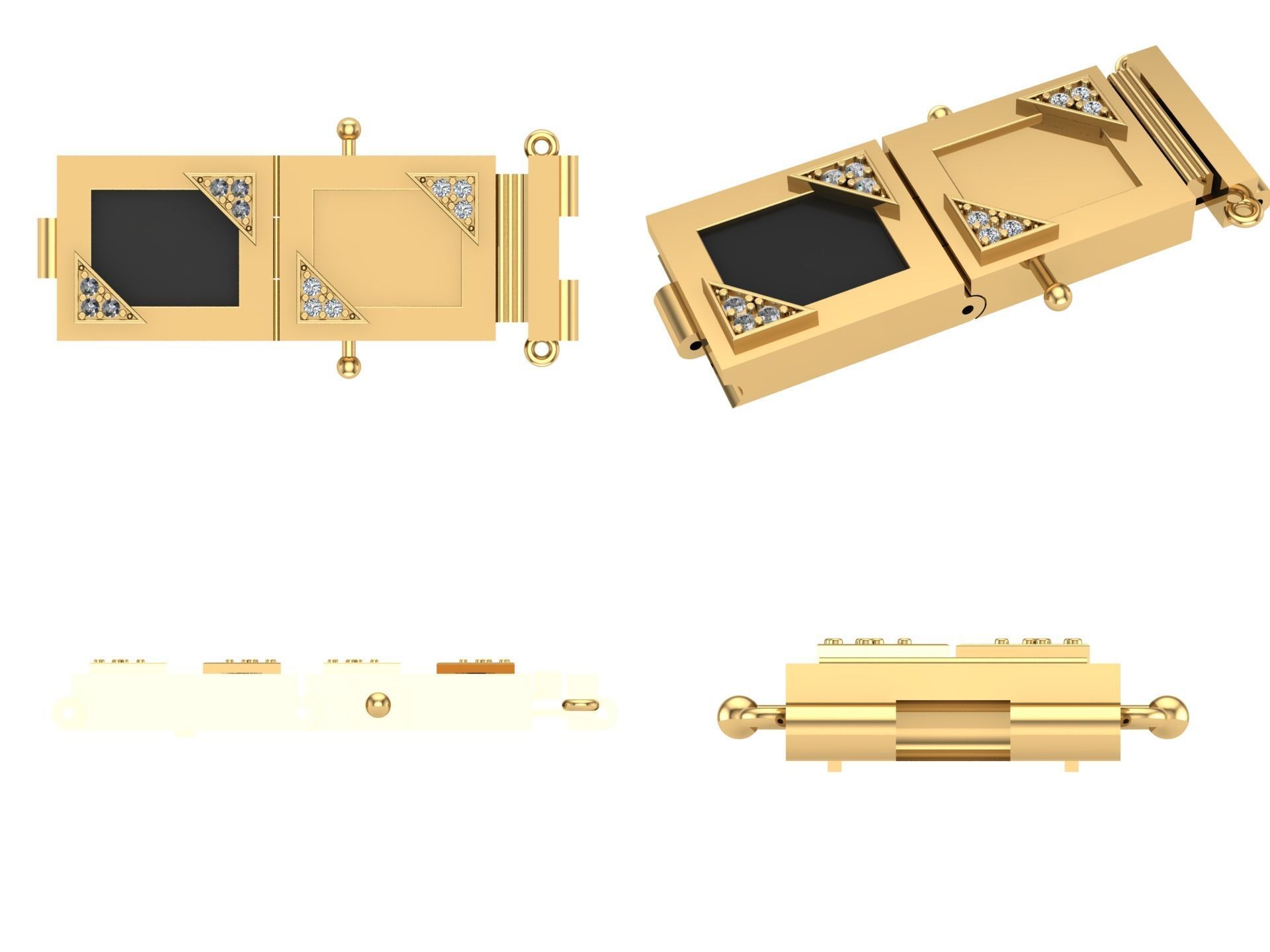 Bracelet di1 3D print model_4