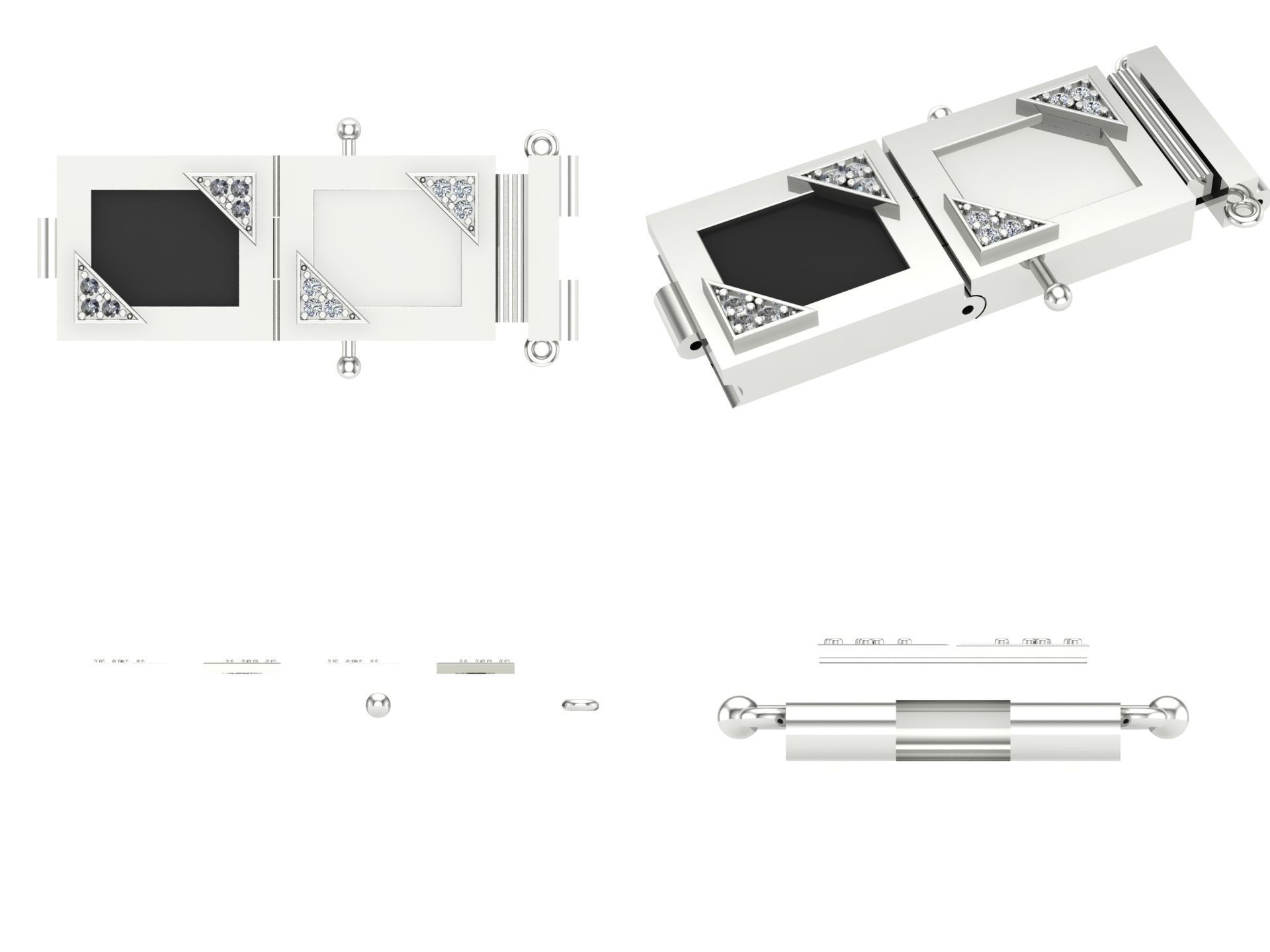 Bracelet di1 3D print model_5