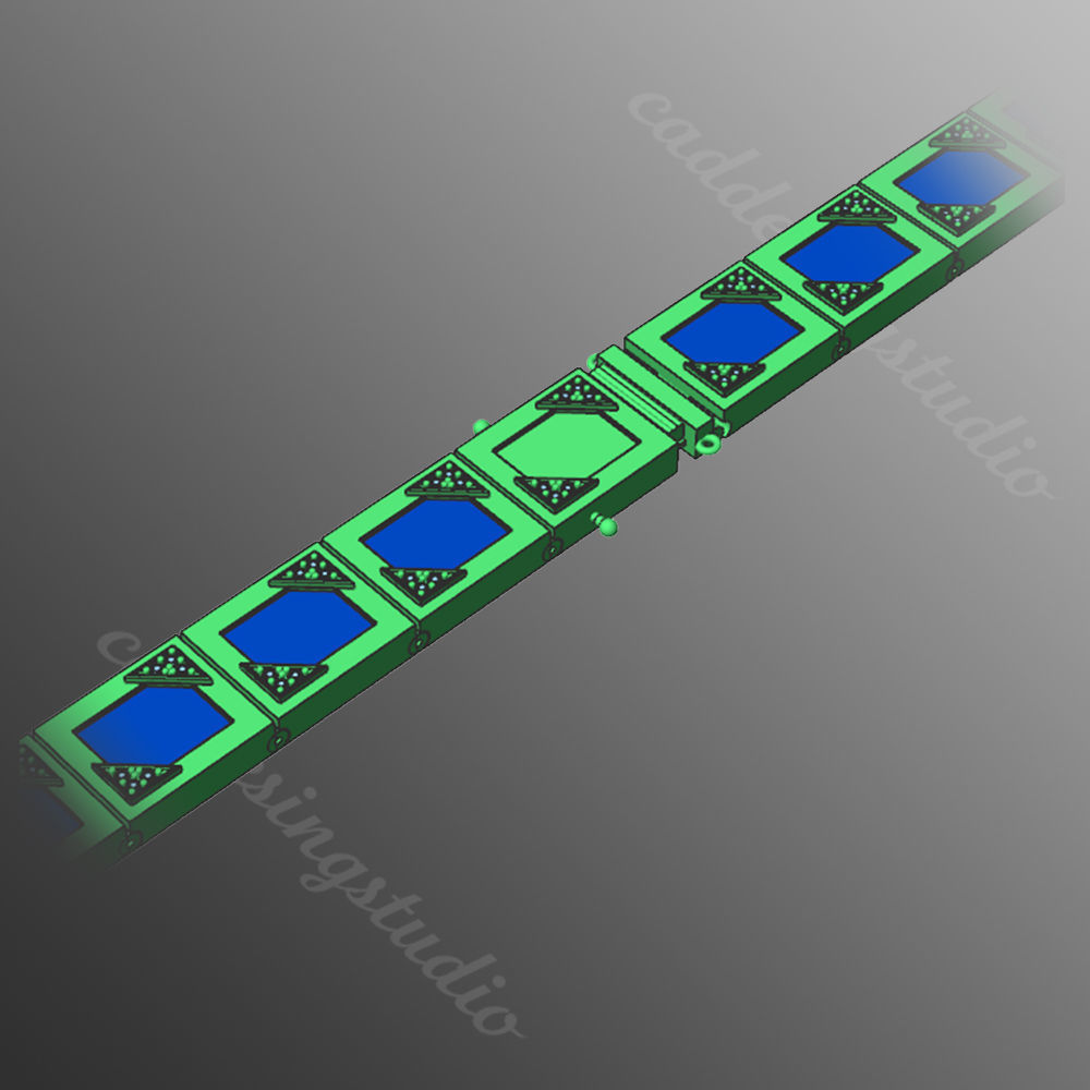 Bracelet di1 3D print model_2