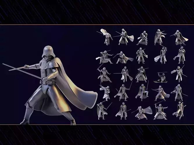 Darth Vader Figure Set 05