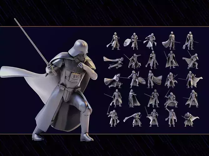 Darth Vader Figure Set 03