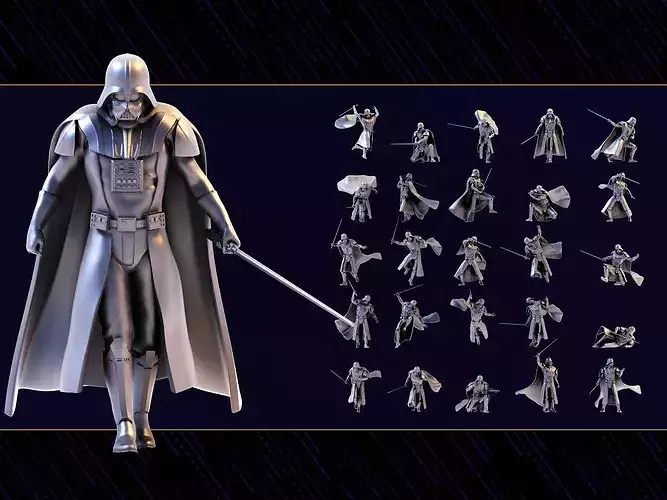 Darth Vader Figure Set 02