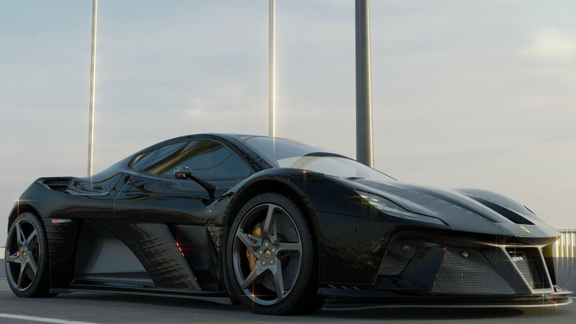 Ferrari 296 GTB 3D model_4