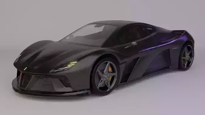 Ferrari 296 GTB 3D model