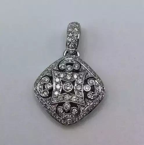 Art Deco silver  3D print model