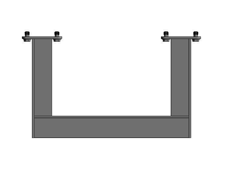 Ceiling  Support 3D print model_3
