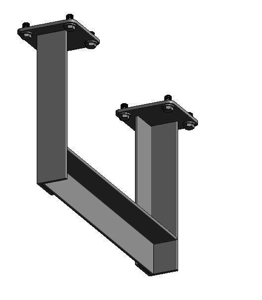 Ceiling  Support 3D print model_1