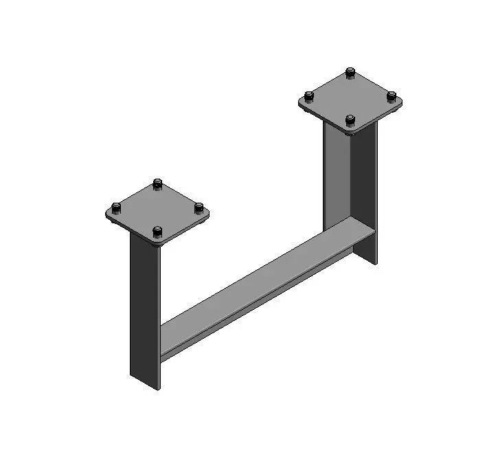 Ceiling  Support 3D print model_0