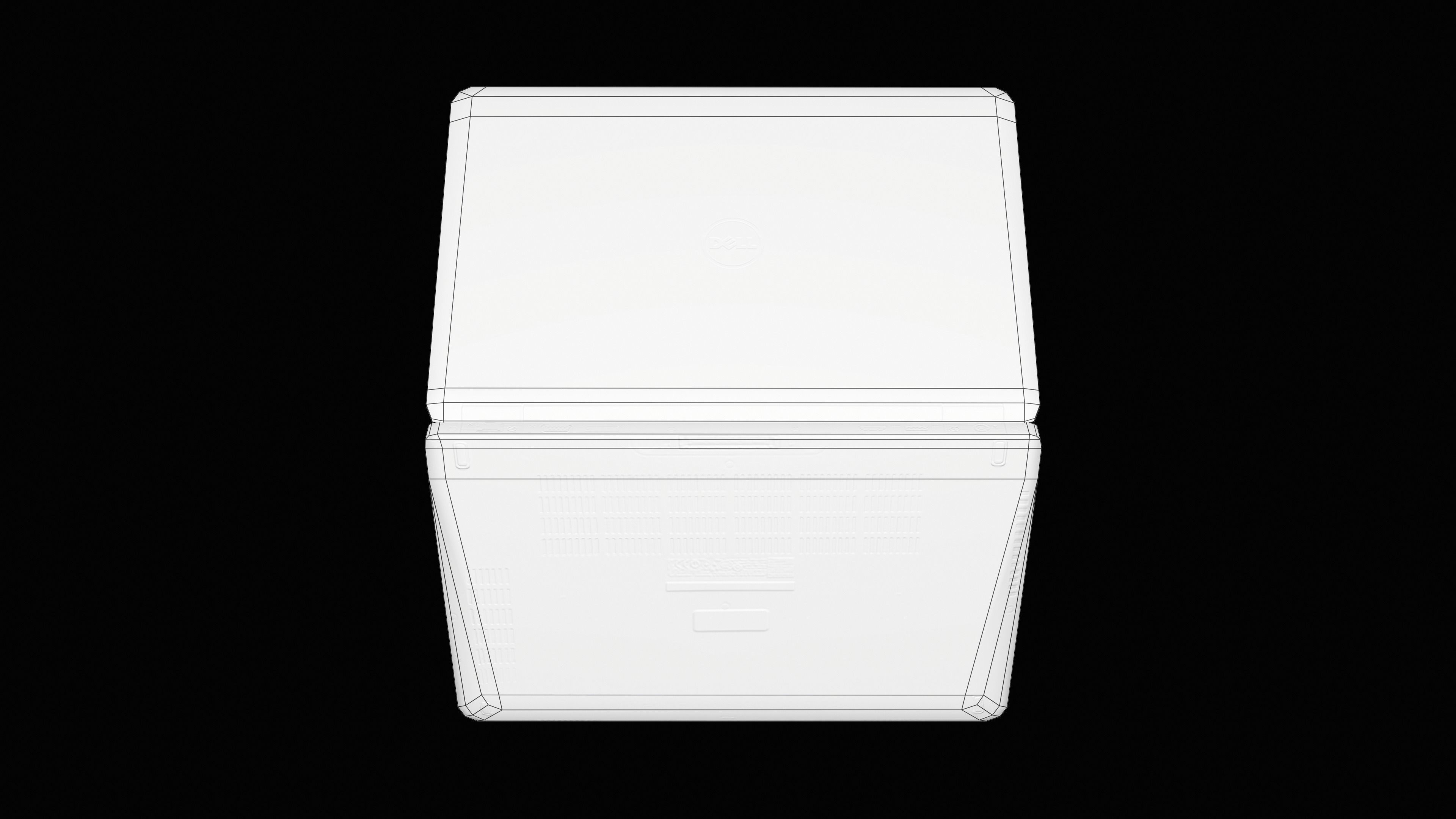 Notebook E5470 game ready Low-poly 3D model_7