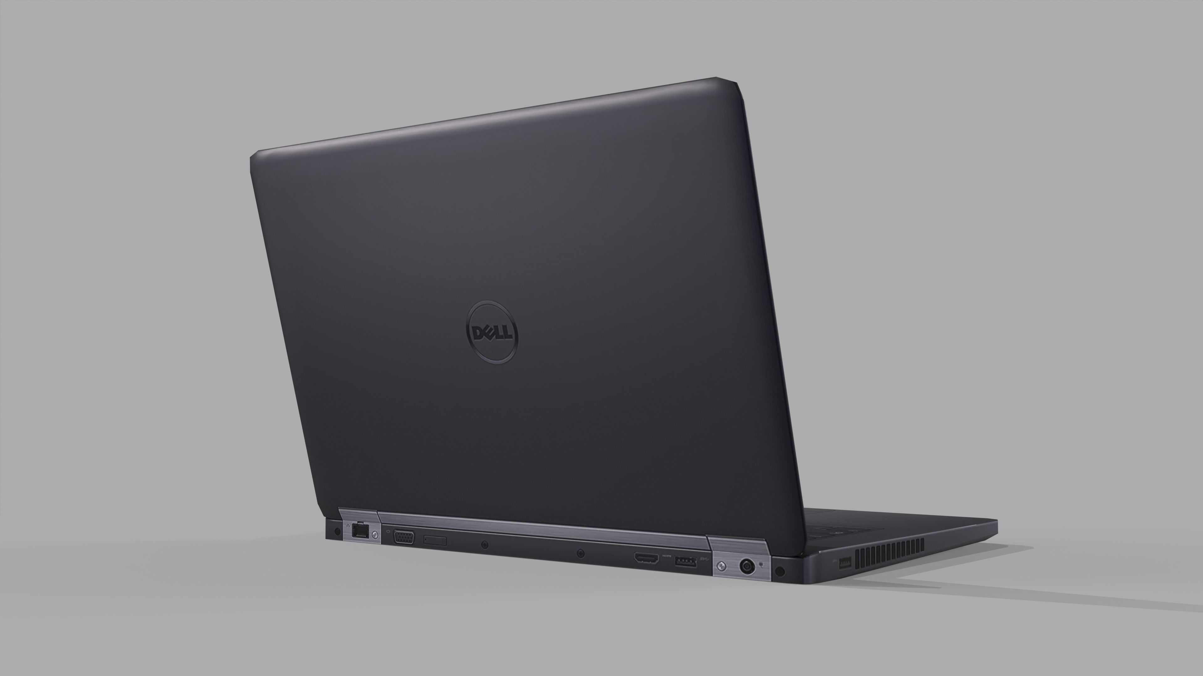 Notebook E5470 game ready Low-poly 3D model_3