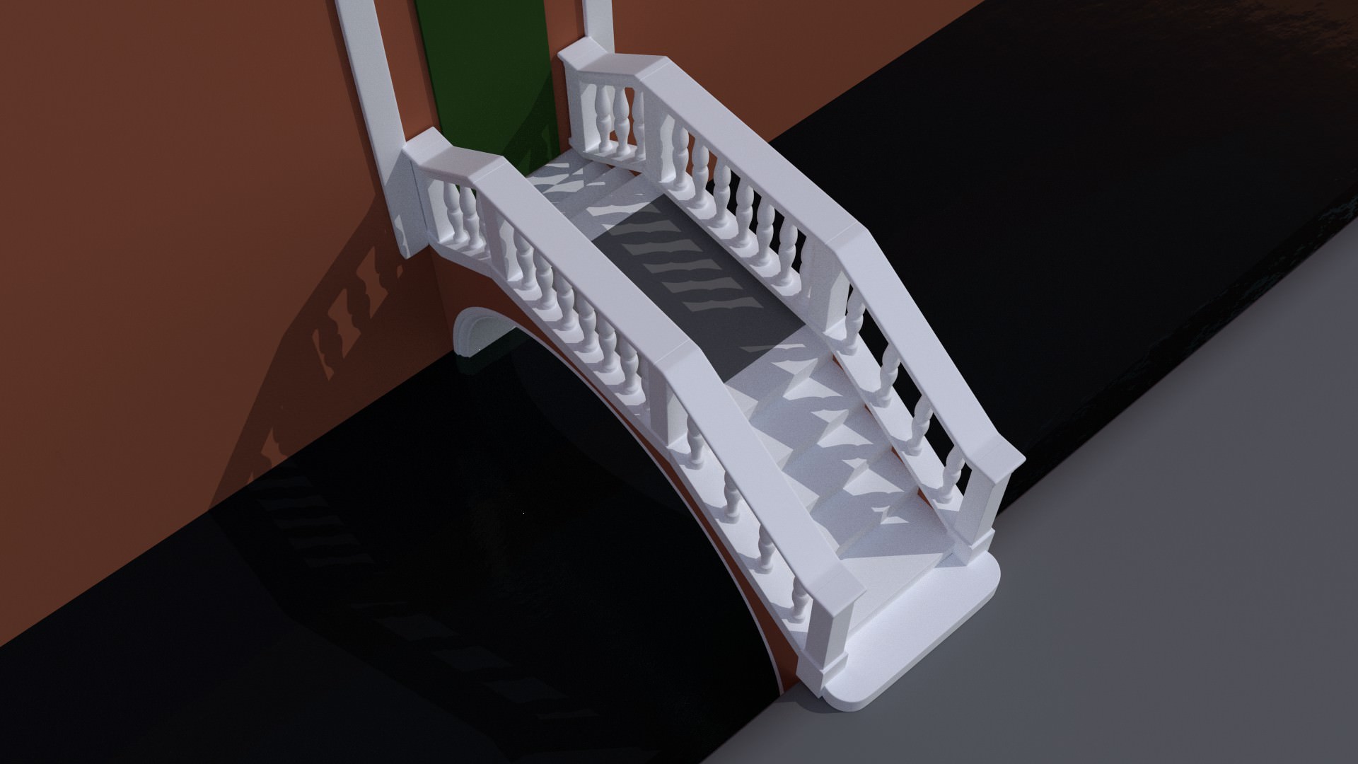 Venice Bridge 3D model_3