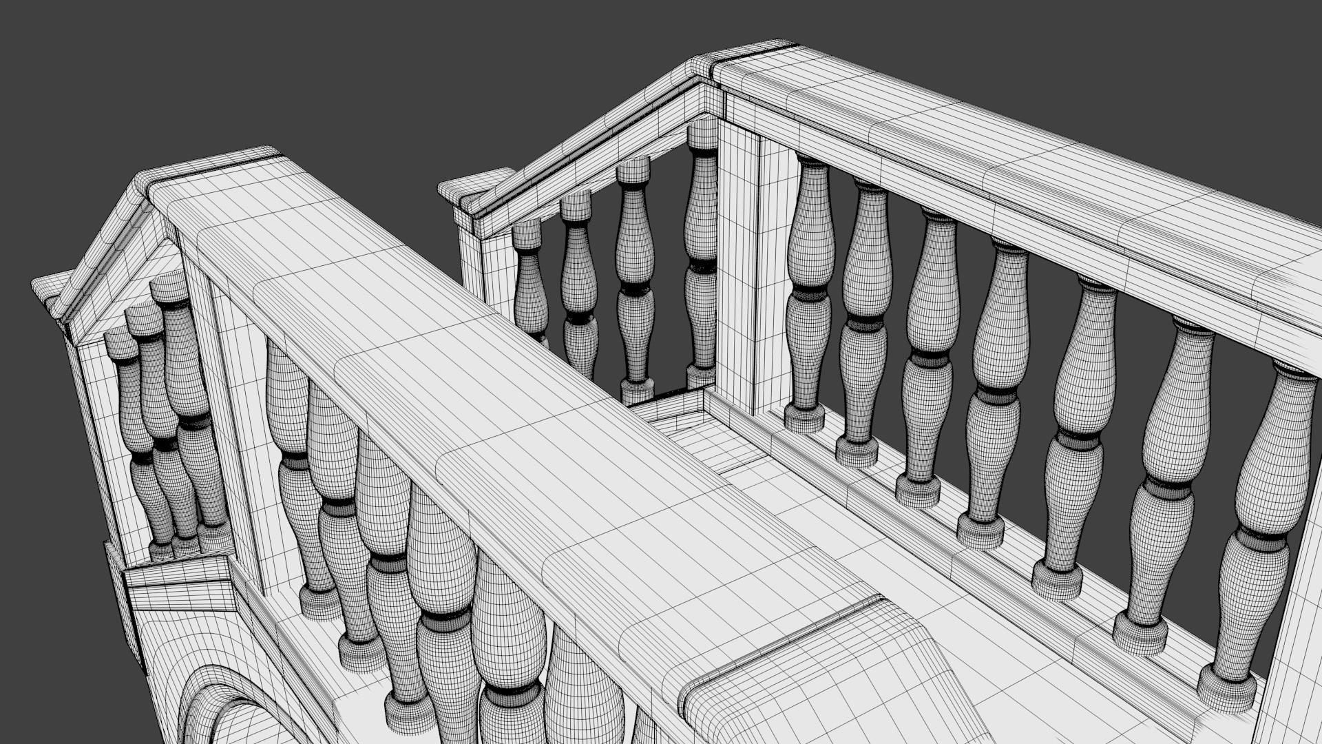 Venice Bridge 3D model_8