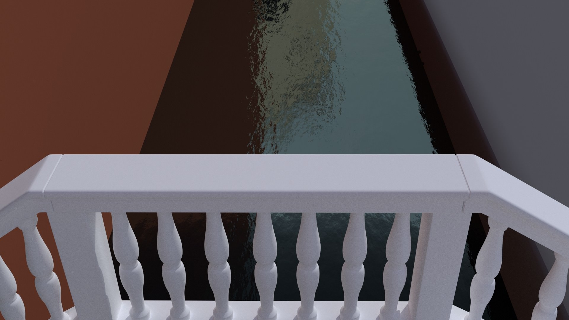 Venice Bridge 3D model_2