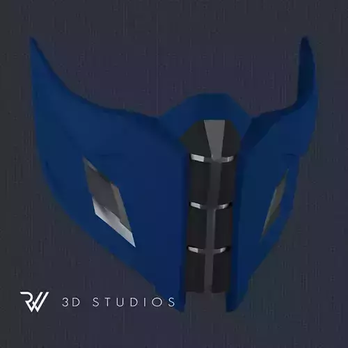 MK11 Sub-Zero Mask V15 - STL File