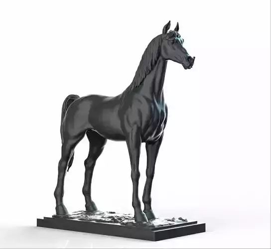 Arabian horse  3D print model