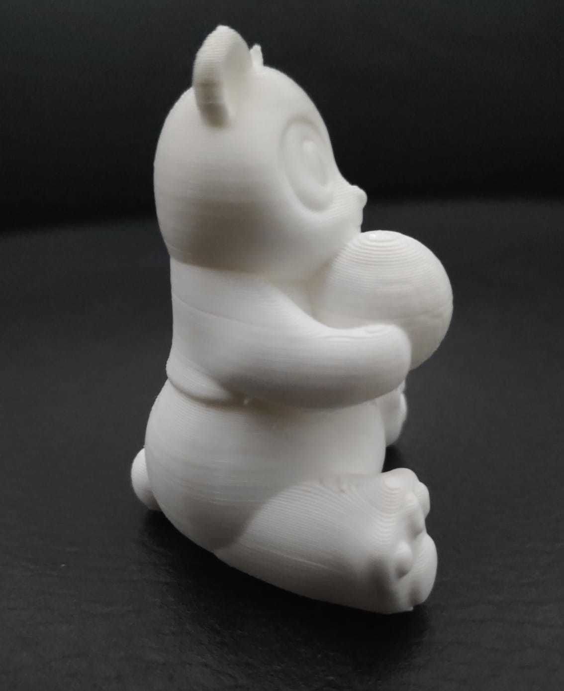 Panda Soccer Ball 3D print model_6