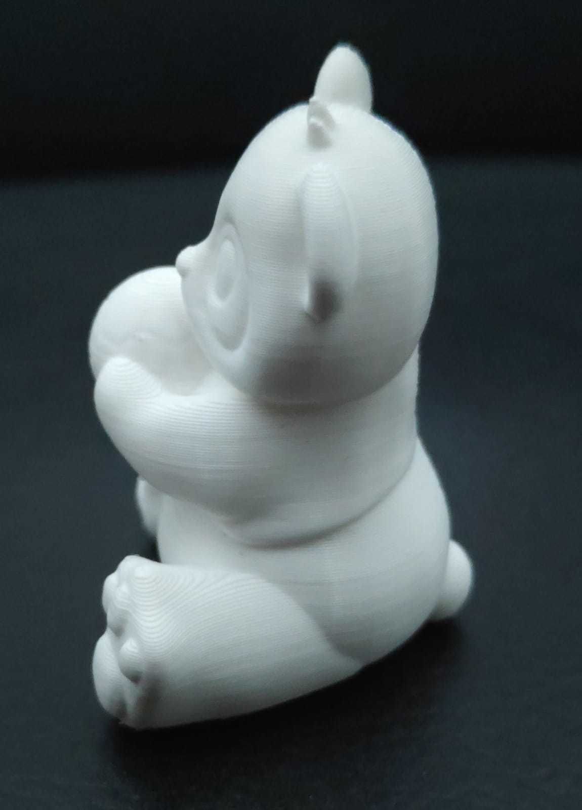 Panda Soccer Ball 3D print model_8