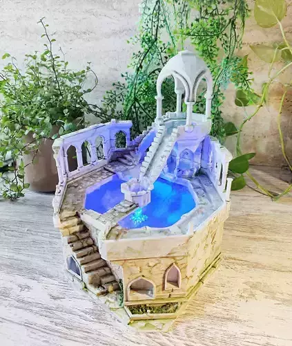 ENCHANTED GARDEN 3D print model