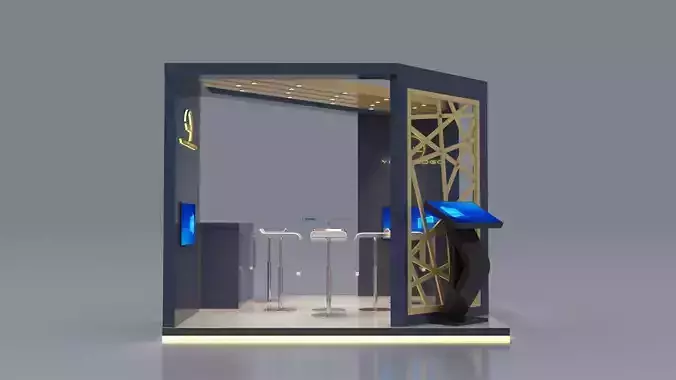 3D MODEL EXHIBITION STAND 3D model