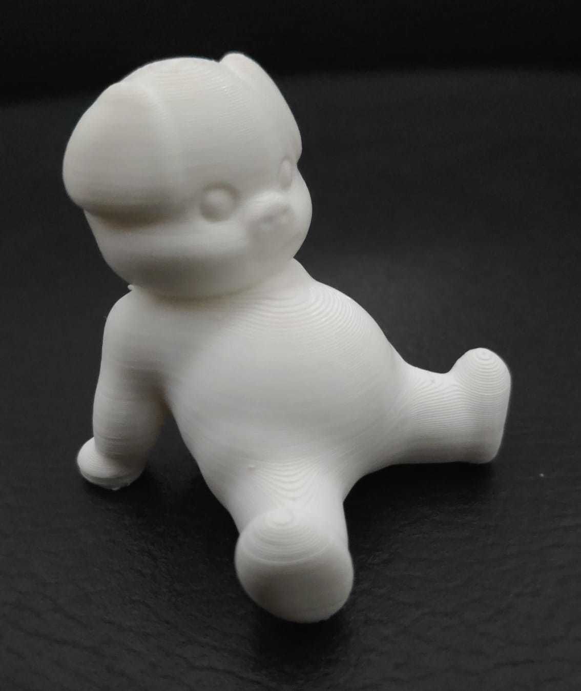 Cute Resting Pig 3D print model_4