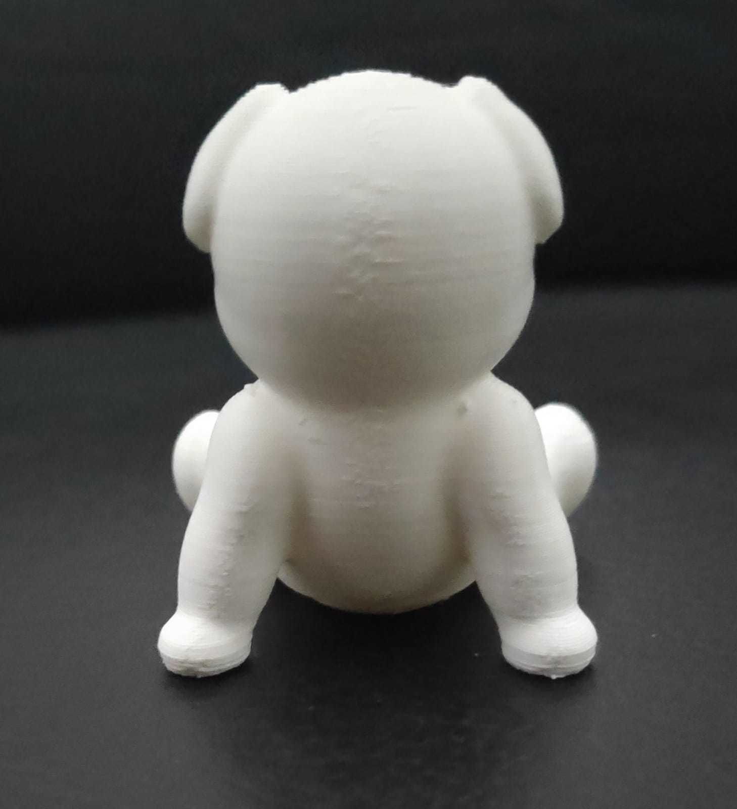 Cute Resting Pig 3D print model_6