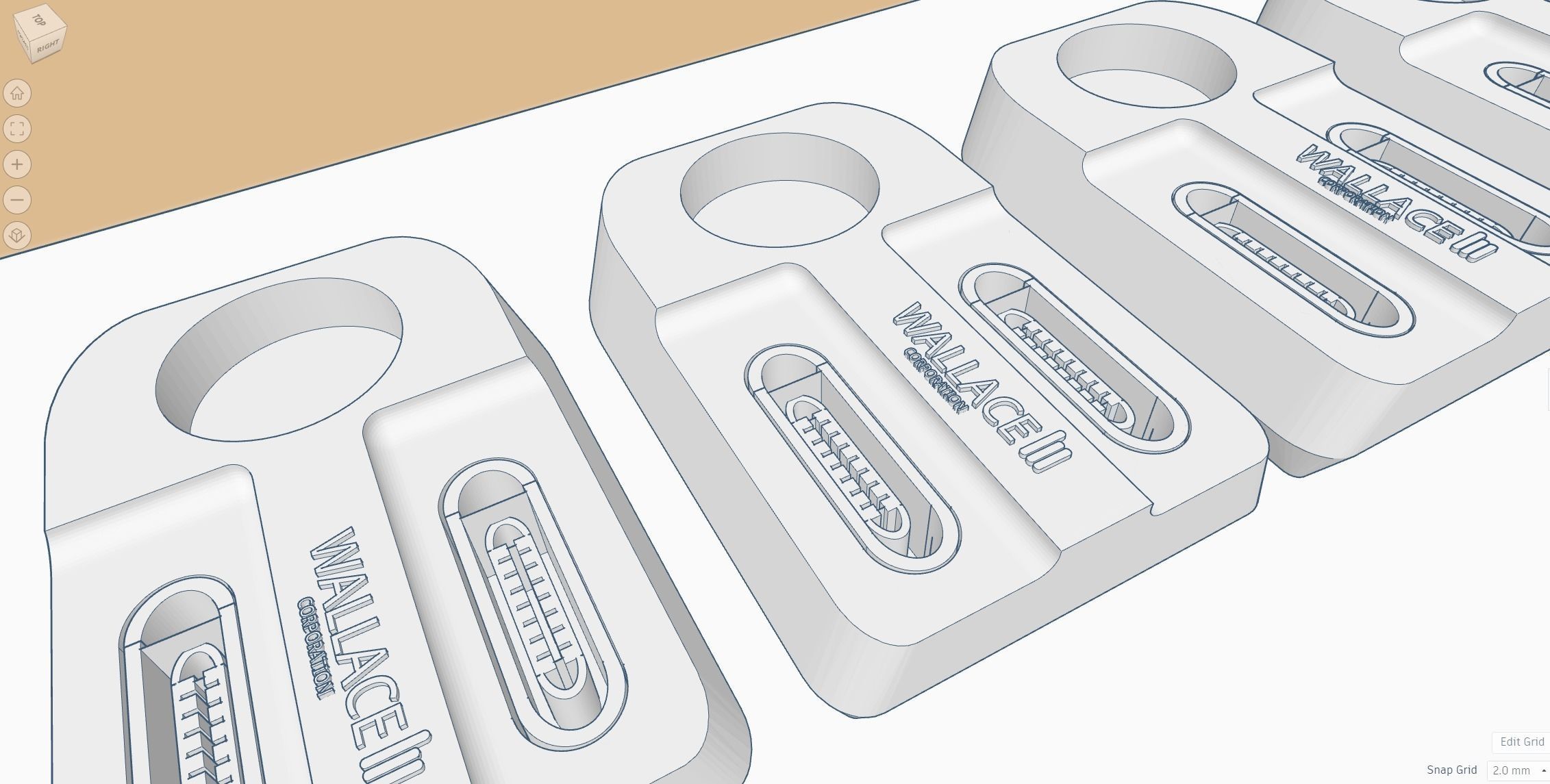 Blade runner 2049 Wallace haloes 3D print model_1