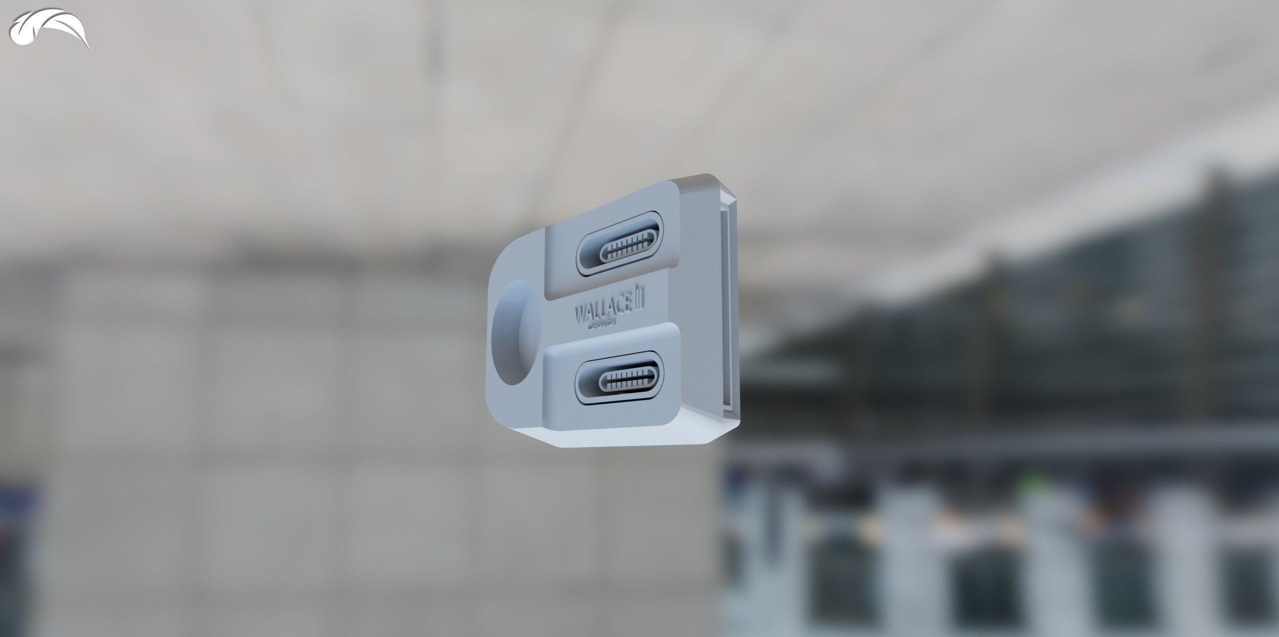 Blade runner 2049 Wallace haloes 3D print model_4