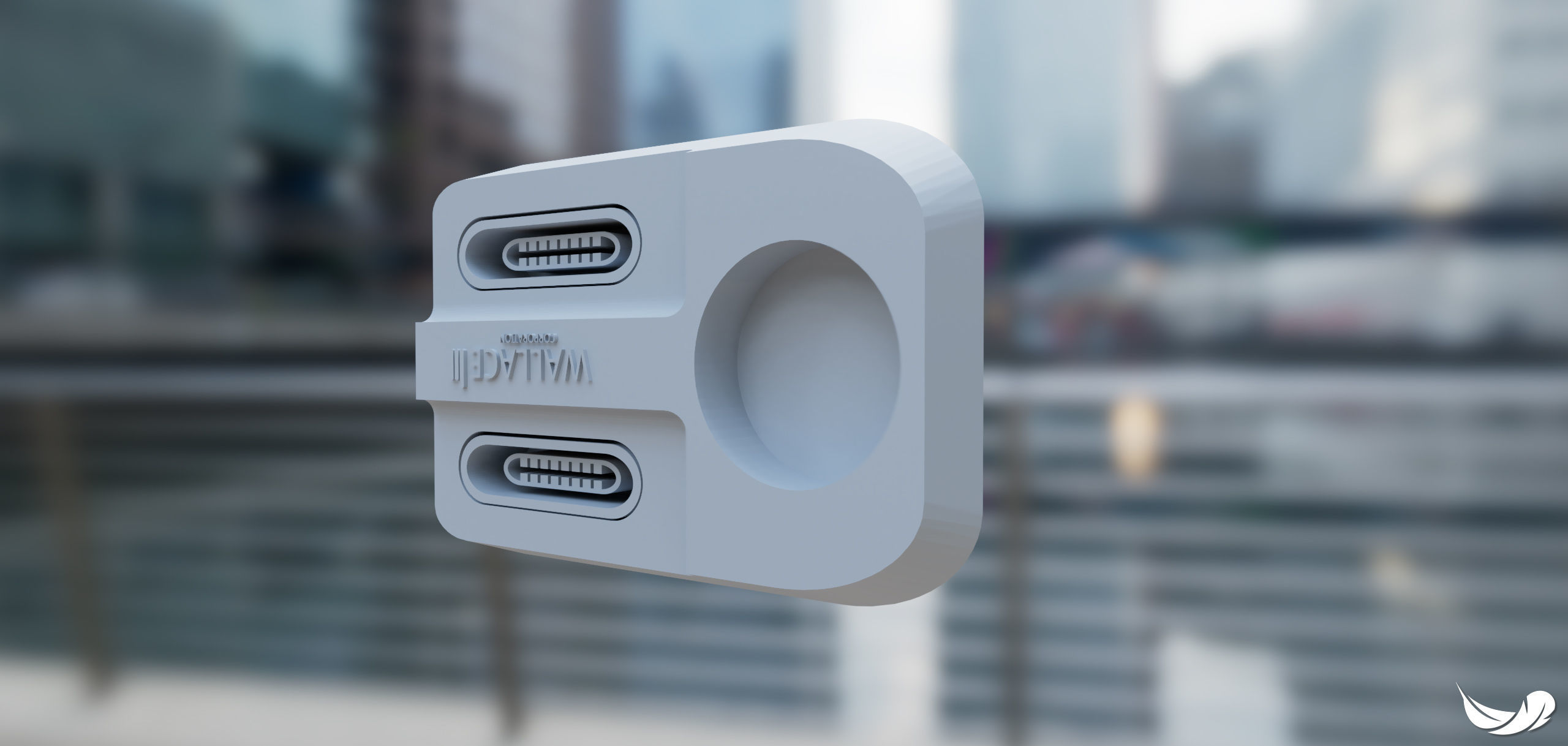 Blade runner 2049 Wallace haloes 3D print model_5