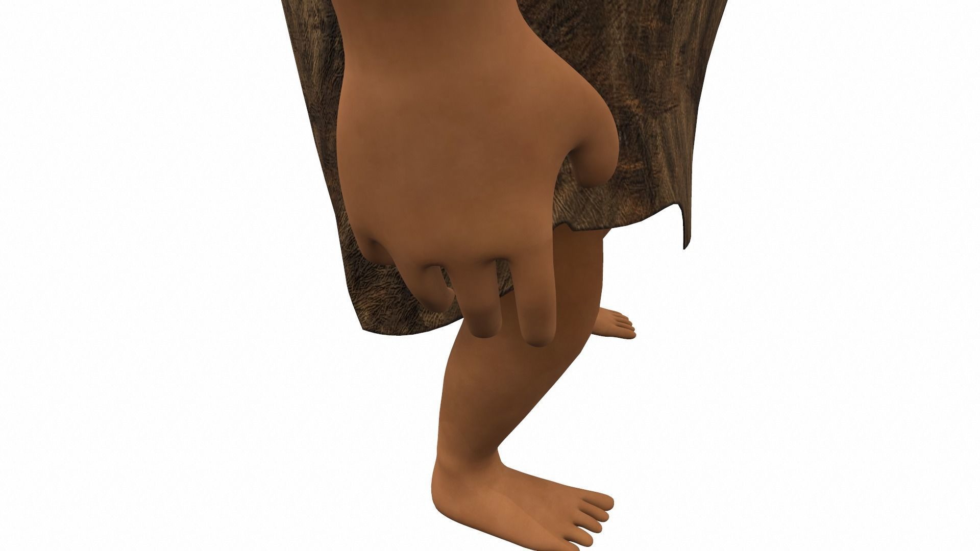 Grug Crood - male cartoon character of the Croods 3D model_8