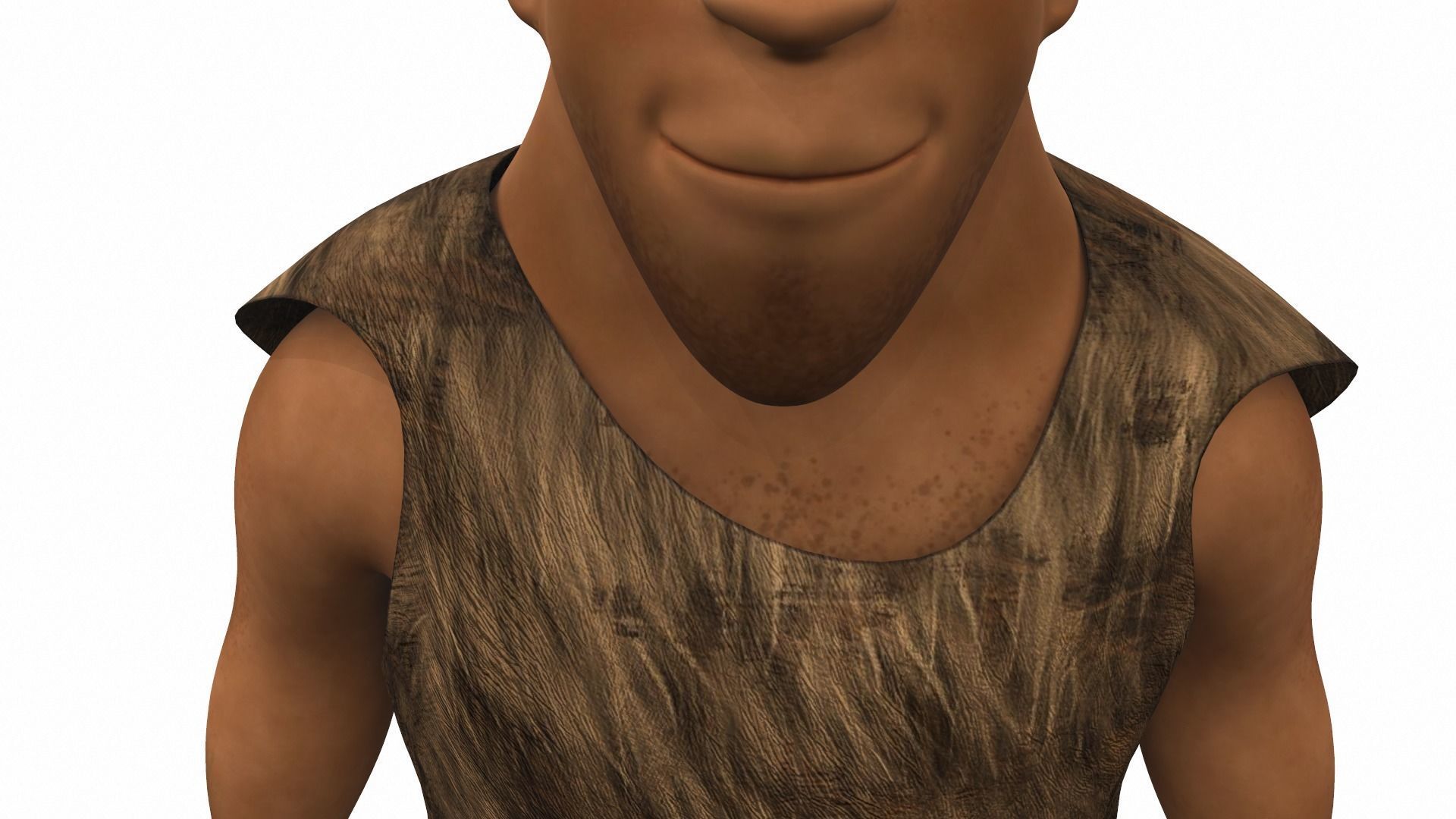Grug Crood - male cartoon character of the Croods 3D model_9