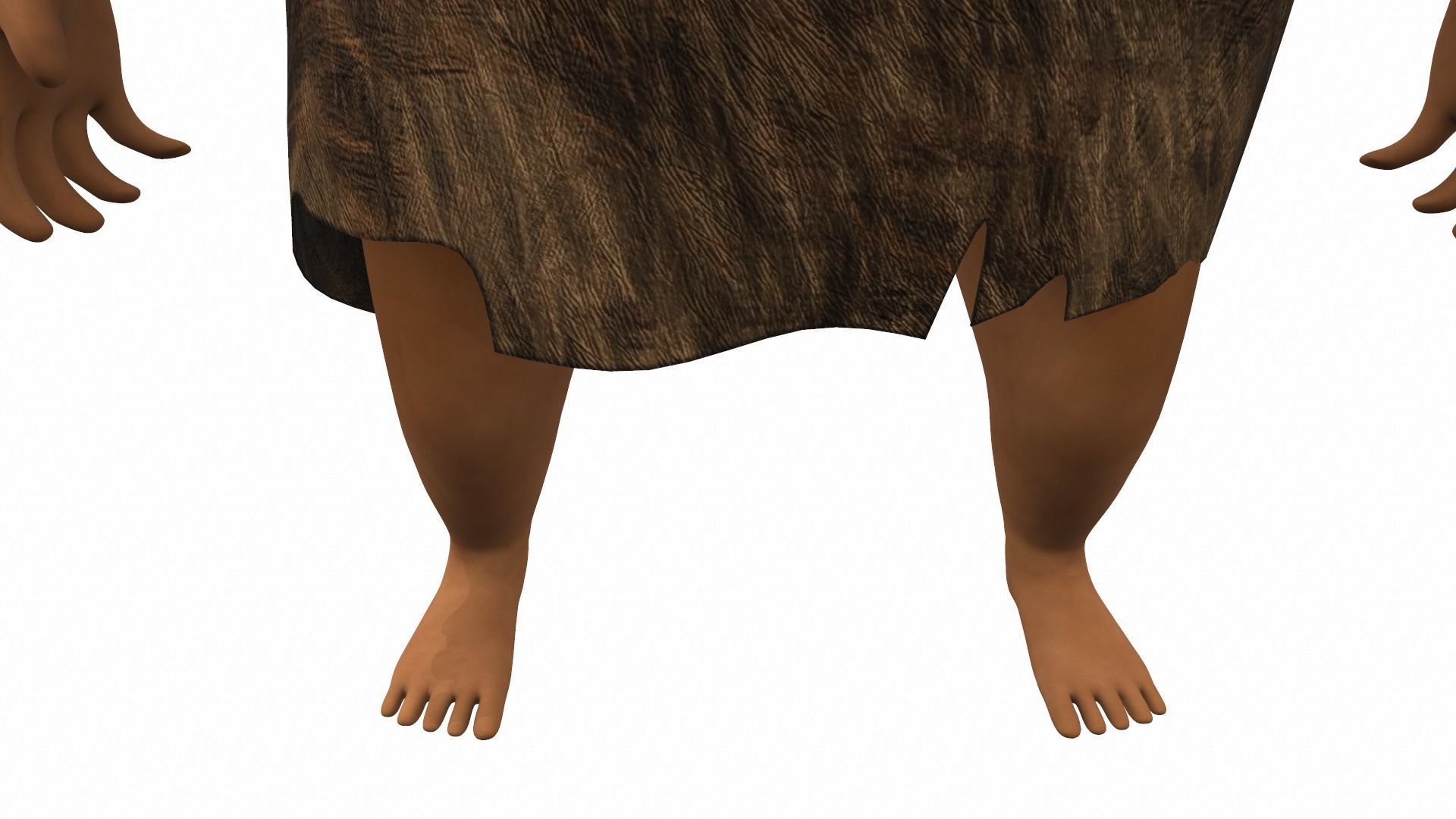 Grug Crood - male cartoon character of the Croods 3D model_7