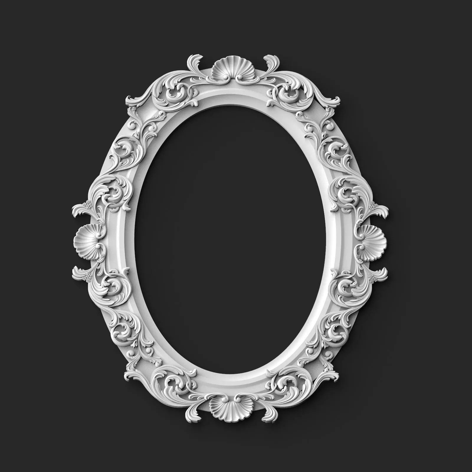 Frame 2 ornate 3D print model_0