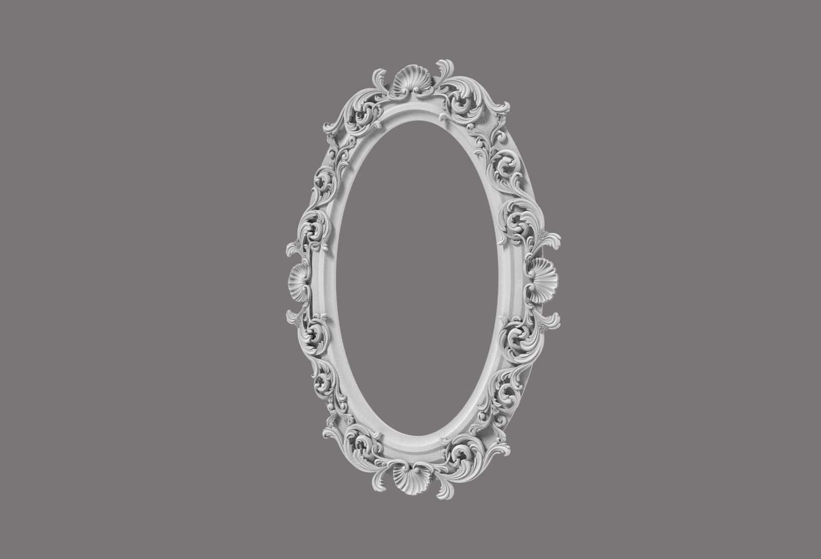 Frame 2 ornate 3D print model_1