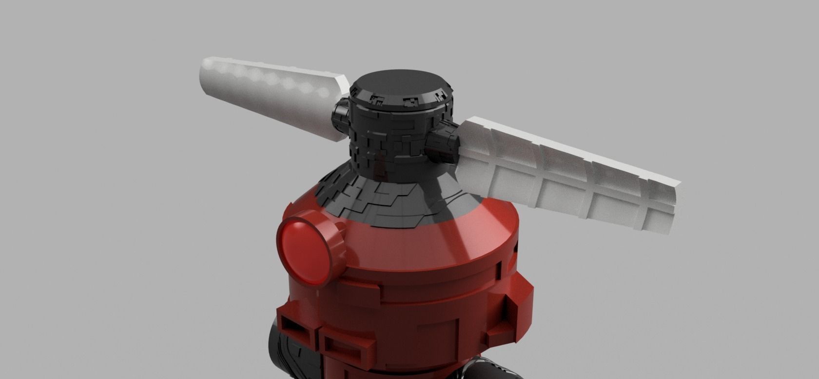 RG HG 144 GOD GUNDAM STAND BOXING RING POST 3D print model_1