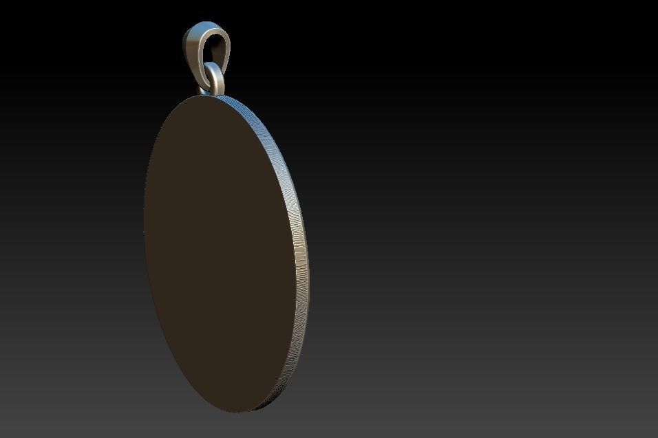 Sahasrara Chakra Pendant 3D print model_6